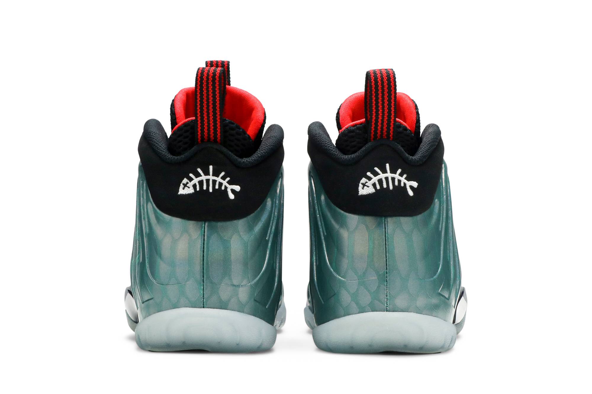 Details for Nike Foamposite One 去釣魚 防滑輕便 中筒 復古籃球鞋 GS 黑綠