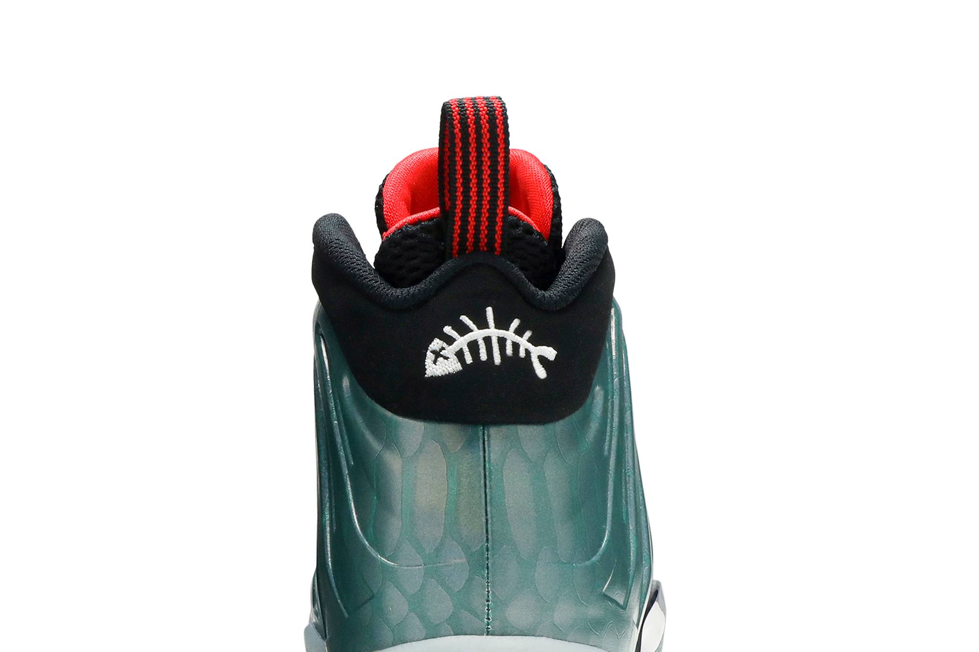 Sizing Nike Foamposite One 去釣魚 防滑輕便 中筒 復古籃球鞋 GS 黑綠