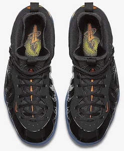 Nike Foamposite One Halloween 萬聖節南瓜噴 噴泡 中筒 復古籃球鞋 GS 黑橙 Shop Nike Foamposite One Halloween 萬聖節南瓜噴 噴泡 中筒 復古籃球鞋 GS 黑橙