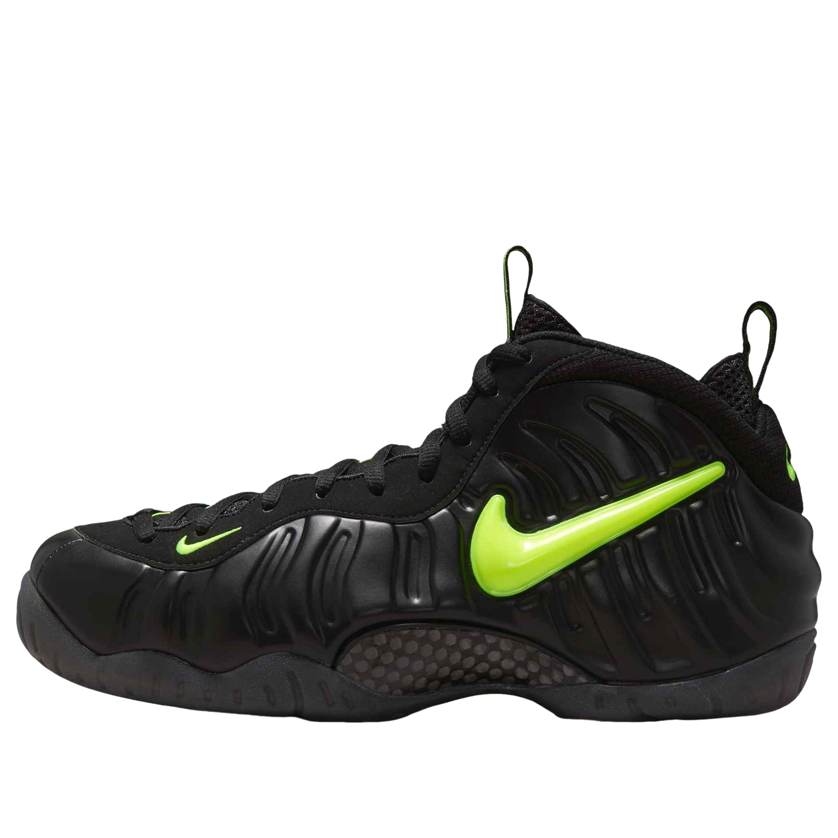 (Youth) Nike Little Posite Pro 'Black Voltage Yellow' IQ7230-001