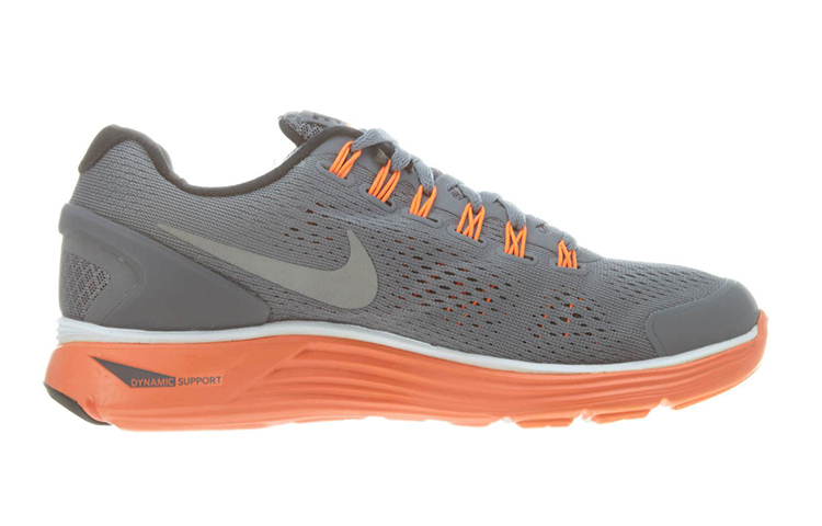 Order (JR) Nike Lunarglide 4 Basses Gris/Orange 525368-002
