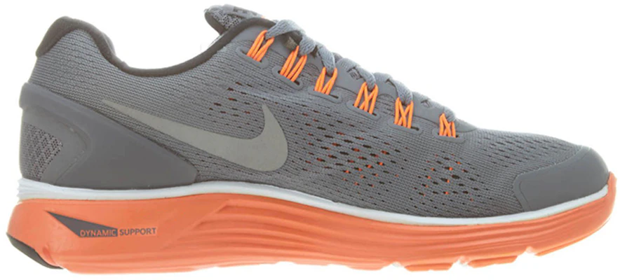 (JR) Nike Lunarglide 4 Basses Gris/Orange 525368-002 Order (JR) Nike Lunarglide 4 Basses Gris/Orange 525368-002