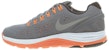 (JR) Nike Lunarglide 4 Low-Top Kelabu/Jingga 525368-002