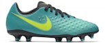 Order (JR) Nike Magista Obra 2 FG 'Rio Teal Volt Obsidian' untuk Lelaki 844415-375