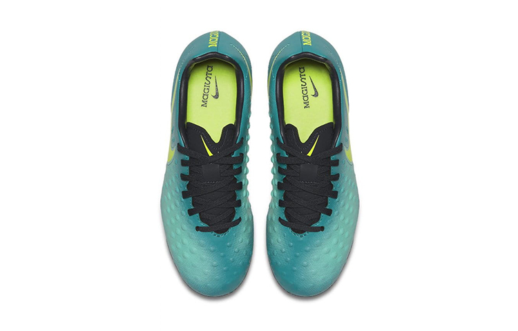 Lookbook (JR) Nike Magista Obra 2 FG ''Rio Teal Volt Obsidian'' Voetbalschoenen 844415-375