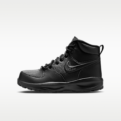 (Youth) Nike Manoa 17 Black/Black/Black IH7679-001