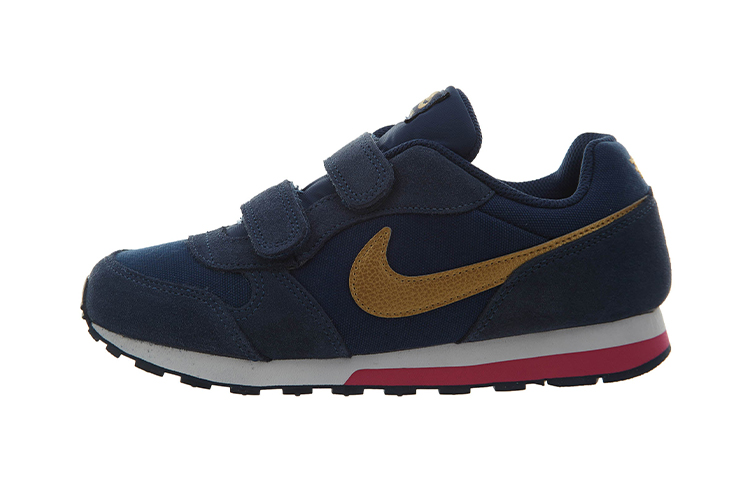(Youth) Nike MD Runner 2 'Navy Metallic Gold' 807320-406