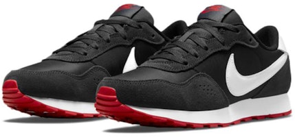 Nike MD Valiant 復古 低筒 跑步鞋 GS 黑白 Lookbook Nike MD Valiant 復古 低筒 跑步鞋 GS 黑白