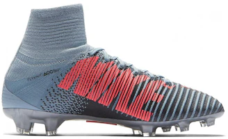 Order 兒童 Nike JR Mercurial Superfly 5 刺客 11 DF FG 硬地足球鞋 灰藍色