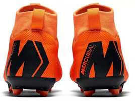 Purchase 兒童 Nike JR Mercurial Superfly 6 刺客 12 Academy FG/MG 多場地足球鞋 橙黑