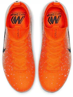 Shop 兒童 Nike JR Superfly 6 刺客 12 Elite FG 硬地足球鞋 白橙色