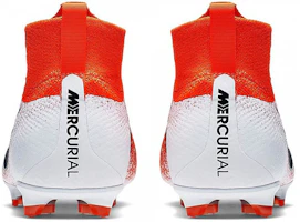 Purchase 兒童 Nike JR Superfly 6 刺客 12 Elite FG 硬地足球鞋 白橙色