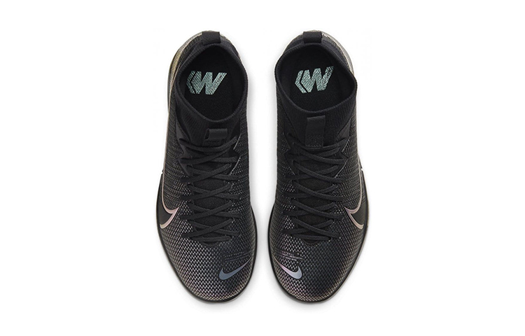 Shop (JR) Nike Mercurial Superfly 7 Academy IC 'Hitam Berkilau' AT8135-010