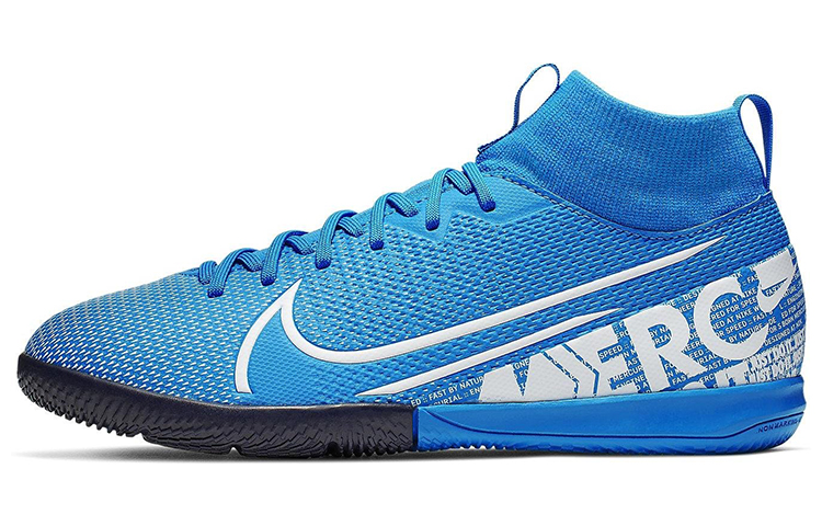 (Youth) Nike Mercurial Superfly 7 Academy IC 'Blue Hero' AT8135-414