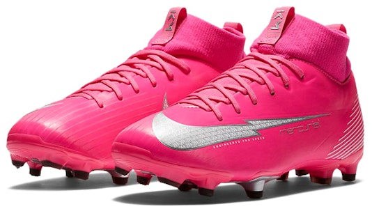 (JR) Nike Mercurial Superfly 7 Academy MG 'Pinkred Hitam Abu-abu' DB5609-611 Lookbook (JR) Nike Mercurial Superfly 7 Academy MG 'Pinkred Hitam Abu-abu' DB5609-611