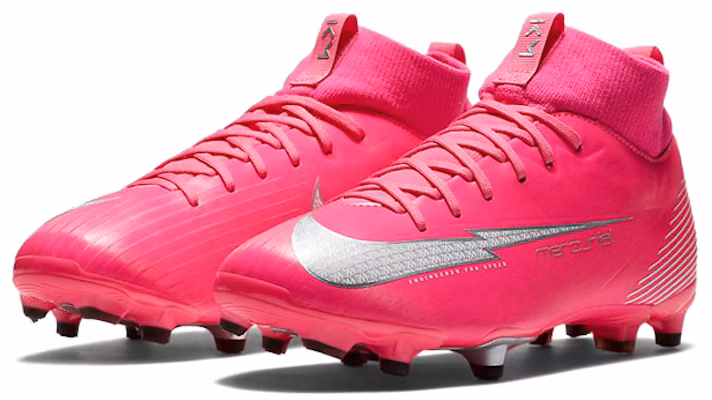 (Youth) Nike Mercurial Superfly 7 Academy MG 'Pinkred Black Gray' DB5609-611 Lookbook (Youth) Nike Mercurial Superfly 7 Academy MG 'Pinkred Black Gray' DB5609-611