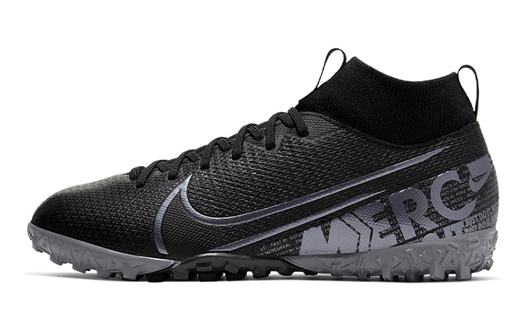 (Youth) Nike Mercurial Superfly 7 Academy TF 'Black Grey' AT8143-001