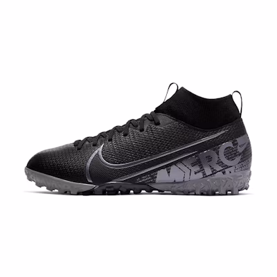 (Youth) Nike Mercurial Superfly 7 Academy TF 'Black Grey'