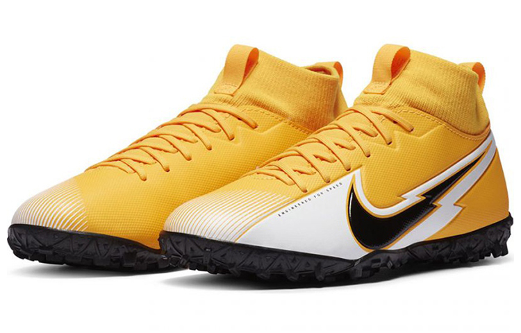 Lookbook (JR) 耐克Mercurial Superfly 7 Academy TF '激光橙' AT8143-801