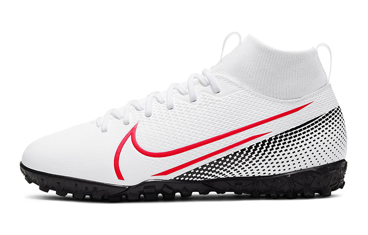 Buy (JR) 耐克Mercurial Superfly 7学院TF白红色足球鞋 AT8143-160