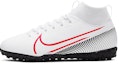 Buy (JR) 耐克Mercurial Superfly 7学院TF白红色足球鞋 AT8143-160