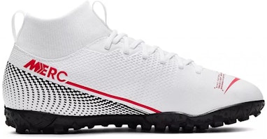 (JR) 耐克Mercurial Superfly 7学院TF白红色足球鞋 AT8143-160 Order (JR) 耐克Mercurial Superfly 7学院TF白红色足球鞋 AT8143-160