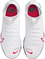 (JR) 耐克Mercurial Superfly 7学院TF白红色足球鞋 AT8143-160 Lookbook (JR) 耐克Mercurial Superfly 7学院TF白红色足球鞋 AT8143-160
