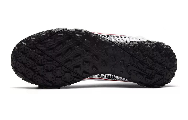Shop (JR) 耐克Mercurial Superfly 7学院TF白红色足球鞋 AT8143-160