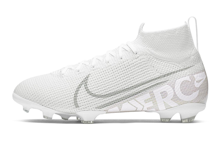(Youth) Nike Mercurial Superfly 7 Elite FG 'White Metallic Platinum'