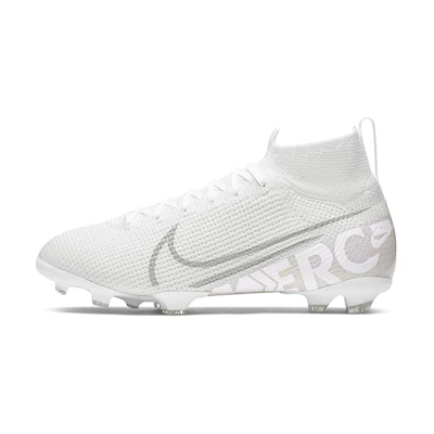 (Youth) Nike Mercurial Superfly 7 Elite FG 'White Metallic Platinum'