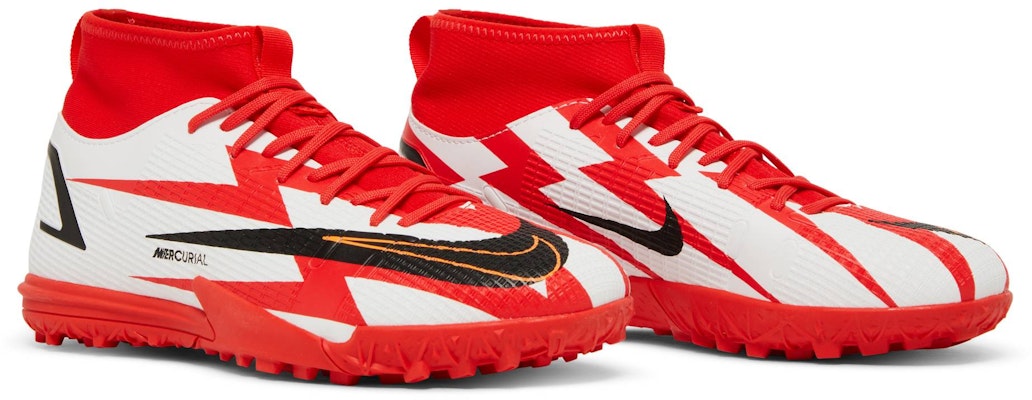 GS大童 Nike JR Mercurial Superfly 8 刺客 14 Academy CR7 TF C羅 草坪碎釘足球鞋 橘色 Cheap GS大童 Nike JR Mercurial Superfly 8 刺客 14 Academy CR7 TF C羅 草坪碎釘足球鞋 橘色