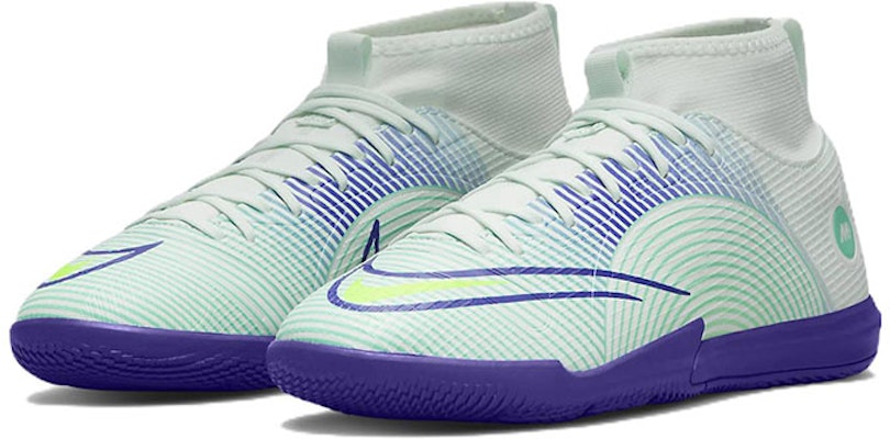 (Youth) Nike Mercurial Superfly 8 Academy IC 'Dream Speed - Barely Green Electro Purple' DN3773-375 Lookbook (Youth) Nike Mercurial Superfly 8 Academy IC 'Dream Speed - Barely Green Electro Purple' DN3773-375