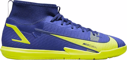 (Youth) Nike Mercurial Superfly 8 Academy IC 'Lapis Volt' CV0784-474 (Youth) Nike Mercurial Superfly 8 Academy IC 'Lapis Volt' CV0784-474