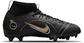 Order (JR) Nike Mercurial Superfly 8 Academy MG ''Zwart Metallic Goud'' DJ2854-007