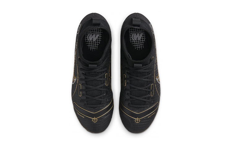 Lookbook (JR) Nike Mercurial Superfly 8 Academy MG ''Zwart Metallic Goud'' DJ2854-007