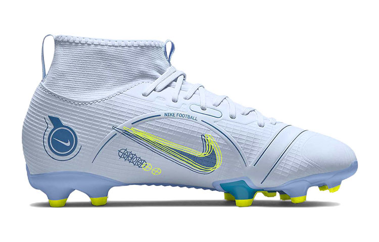 Order (JR) Nike Mercurial Superfly 8 Academy MG ''Football Grey Dunkel Marina Blau'' DJ2854-054
