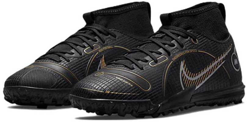 (JR) 나이키 머큐리얼 슈퍼플라이 8 아카데미 TF '블랙 메탈릭 골드' DJ2864-007 Lookbook (JR) 나이키 머큐리얼 슈퍼플라이 8 아카데미 TF '블랙 메탈릭 골드' DJ2864-007