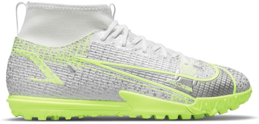 兒童款 Nike Superfly 14 Academy TF 中幫專業足球鞋 銀黃 Buy 兒童款 Nike Superfly 14 Academy TF 中幫專業足球鞋 銀黃