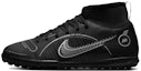 Buy (JR) Nike Mercurial Superfly 8 Club TF 'Hitam Perak Metalik' DJ2900-007