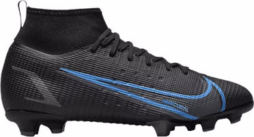 (Youth) Nike Mercurial Superfly 8 Pro FG 'Black Photo Blue' CV0804-004 (Youth) Nike Mercurial Superfly 8 Pro FG 'Black Photo Blue' CV0804-004