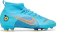 Buy 兒童 Nike Jr. Mercurial Superfly 8 刺客 14 Pro FG 硬地足球鞋 藍黃