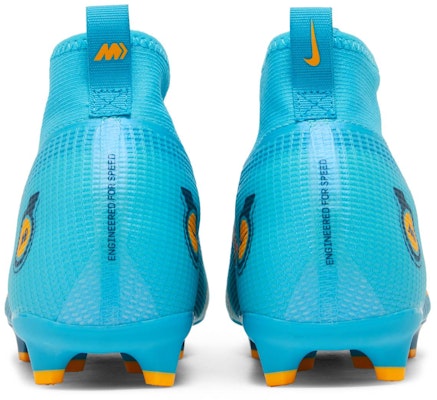 兒童 Nike Jr. Mercurial Superfly 8 刺客 14 Pro FG 硬地足球鞋 藍黃 Details for 兒童 Nike Jr. Mercurial Superfly 8 刺客 14 Pro FG 硬地足球鞋 藍黃