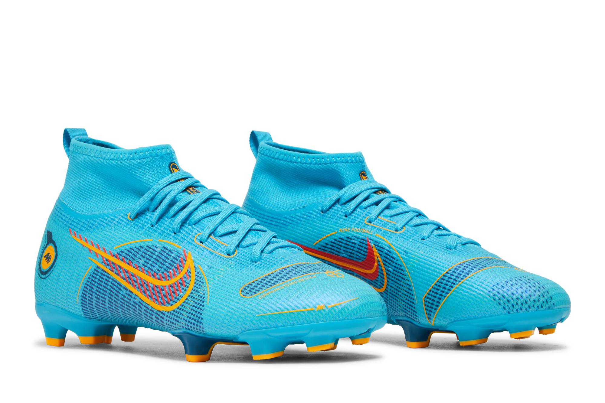 Cheap (JR) Nike Mercurial Superfly 8 Pro FG 'Blueprint Pack' Sepatu Bola DJ2843-484