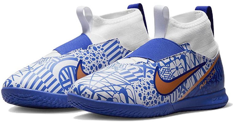 (JR) Nike Mercurial Superfly 9 Academy CR7 IC K 'Biru Putih' DQ5328-182 Lookbook (JR) Nike Mercurial Superfly 9 Academy CR7 IC K 'Biru Putih' DQ5328-182