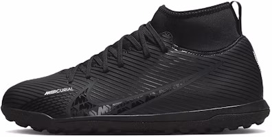 (Youth) Nike Mercurial Superfly 9 Club TF 'Black Dark Smoke Grey' DJ5954-001 (Youth) Nike Mercurial Superfly 9 Club TF 'Black Dark Smoke Grey' DJ5954-001