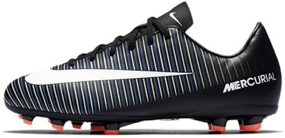 (Youth) Nike Mercurial Vapor 11 FG 'Black Electric Green' 831945-013 (Youth) Nike Mercurial Vapor 11 FG 'Black Electric Green' 831945-013