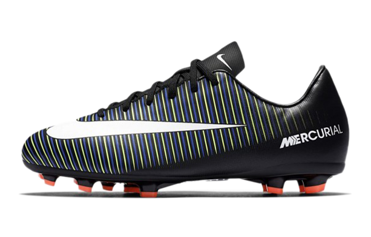 (Youth) Nike Mercurial Vapor 11 FG 'Black Electric Green' 831945-013