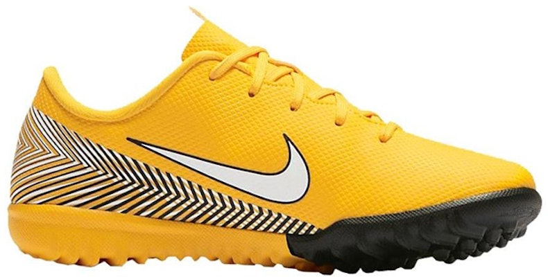 童款 Nike JR Mercurial Vapor 12 刺客 12 Academy Neymar TF 內馬爾 草地足球鞋 黃色 Order 童款 Nike JR Mercurial Vapor 12 刺客 12 Academy Neymar TF 內馬爾 草地足球鞋 黃色