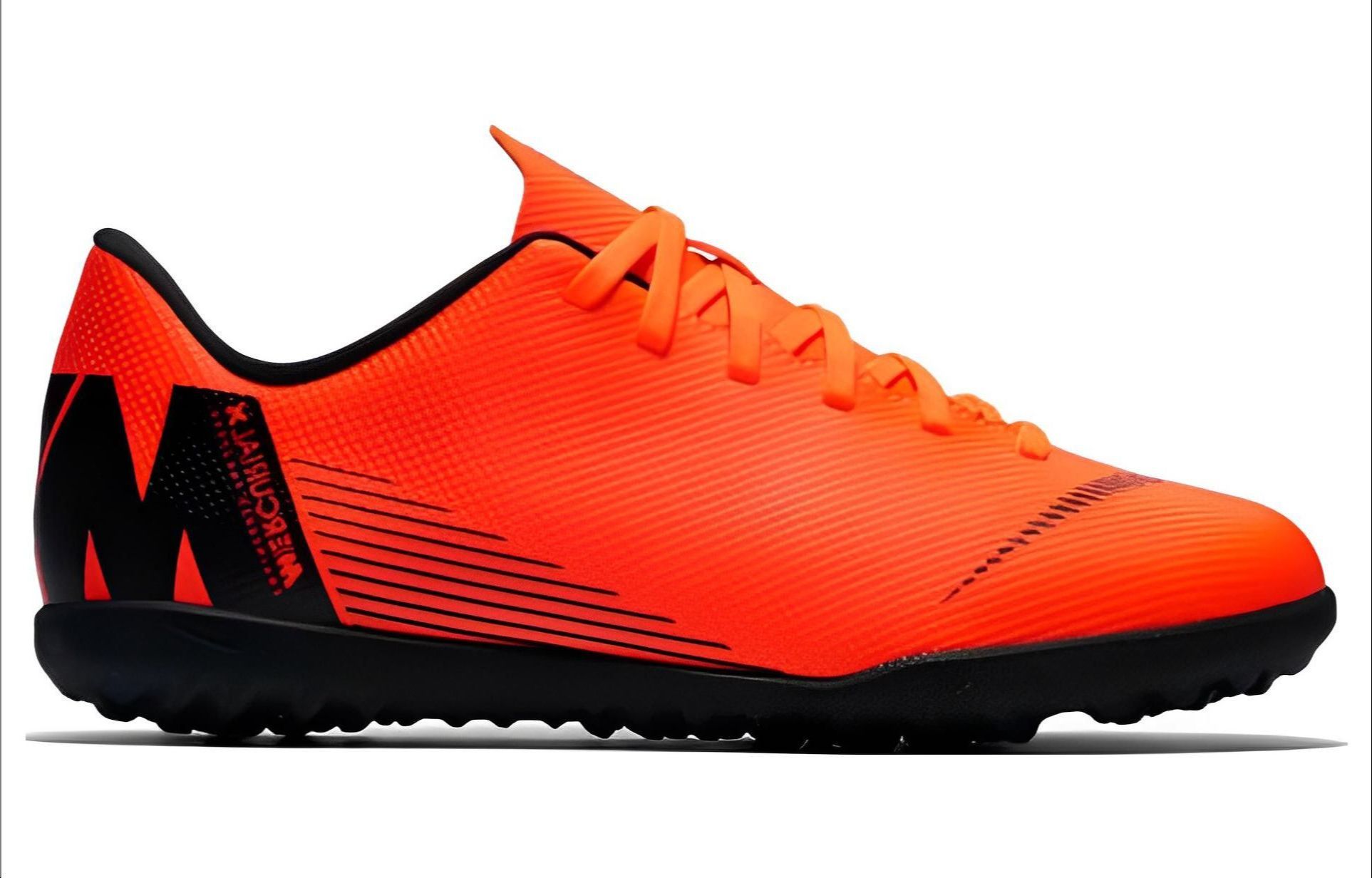 Order (JR) 耐克Mercurial Vapor 12 Club TF '全橙黑'足球鞋 AH7355-810