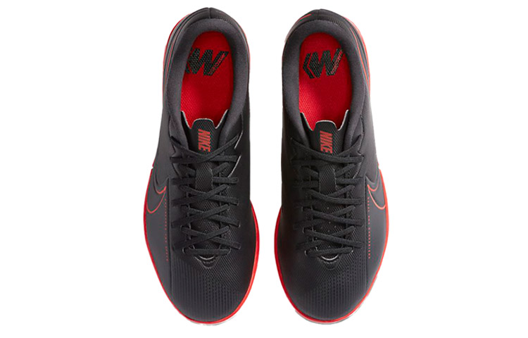 Shop (JR) 나이키 머큐리얼 베이퍼 13 아카데미 IC '블랙 칠리 레드' AT8137-060